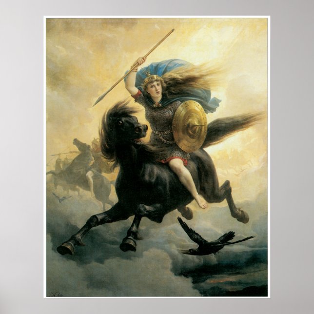 Póster Norse Valkyrie Poster (Frente)