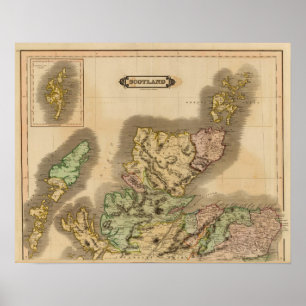Póster Norte de Escocia