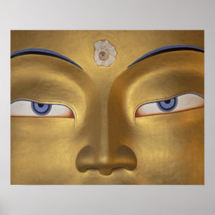 Póster Norte de India, Ladakh, Thikse gompa