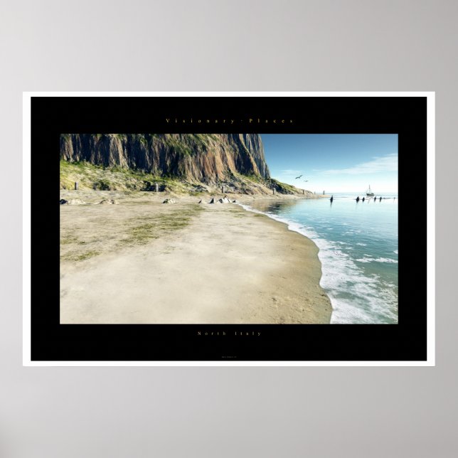 Póster norte de Italia (Frente)