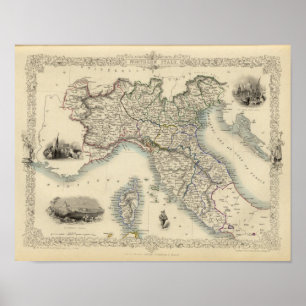 Póster Norte de Italia 2