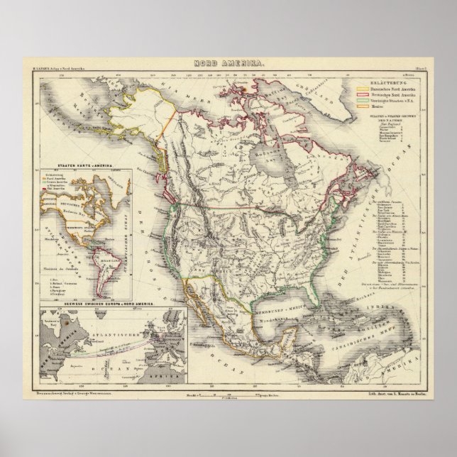 Póster Norteamérica 48 (Frente)