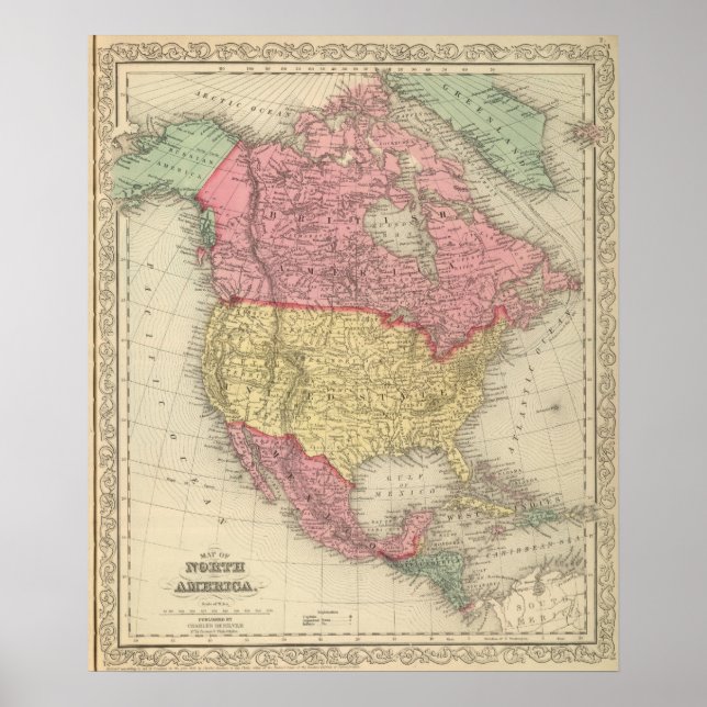 Póster Norteamérica 8 (Frente)