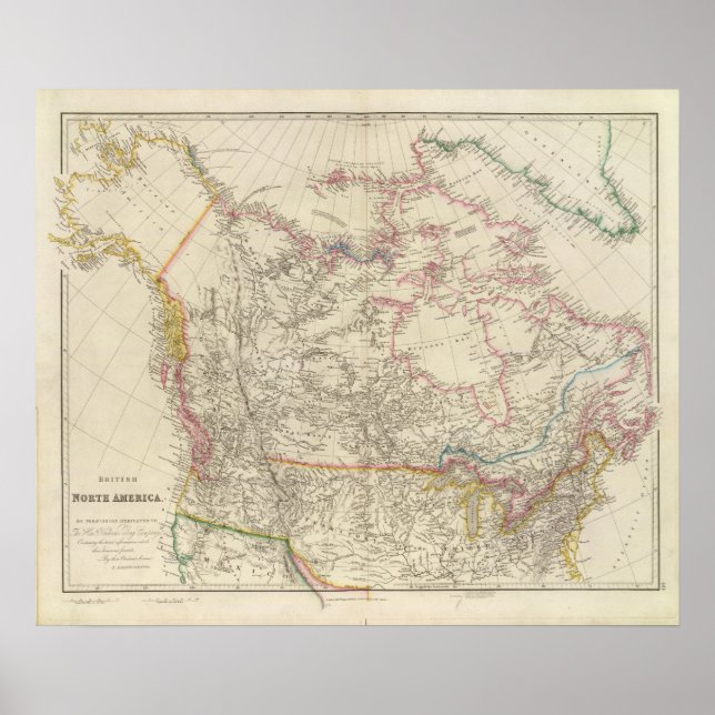 Póster Norteamérica británica 5 (Frente)