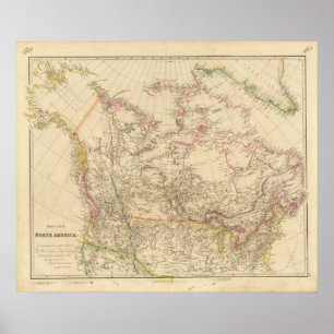 Póster Norteamérica británico 2