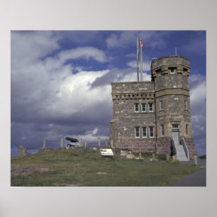 Póster Norteamérica, Canadá, Terranova, St. John's.