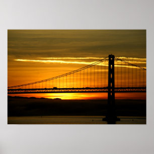 Póster Norteamérica, EE. UU., California, San Francisco. 