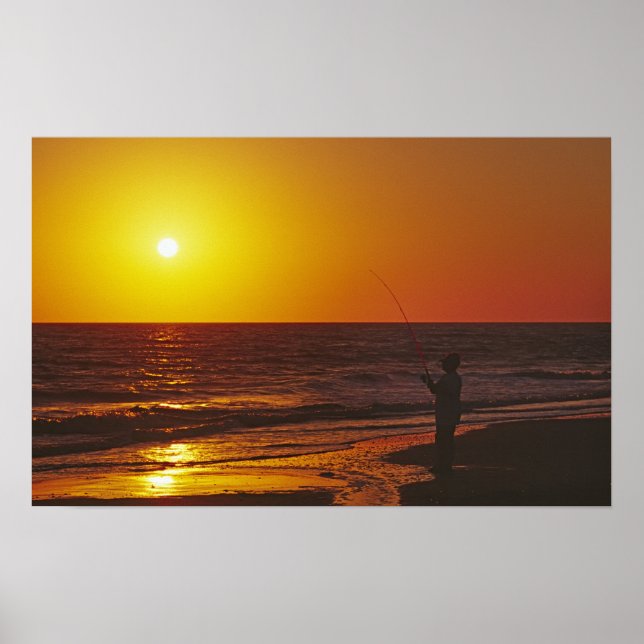 Póster Norteamérica, EE. UU., Florida, Isla Sanibel. (Frente)