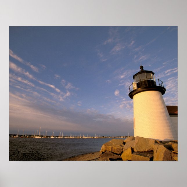 Póster Norteamérica, EE. UU., Massachusetts, Nantucket (Frente)