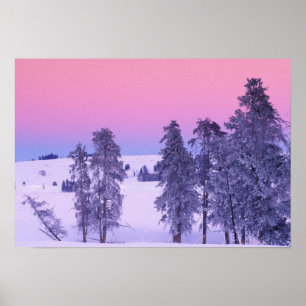 Póster Norteamérica, Estados Unidos, Montana, Yellowstone