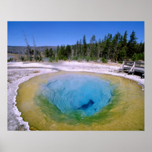 Póster Norteamérica, Estados Unidos, Wyoming, Yellowston