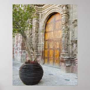 Póster Norteamérica, México, estado de Guanajuato, San 3
