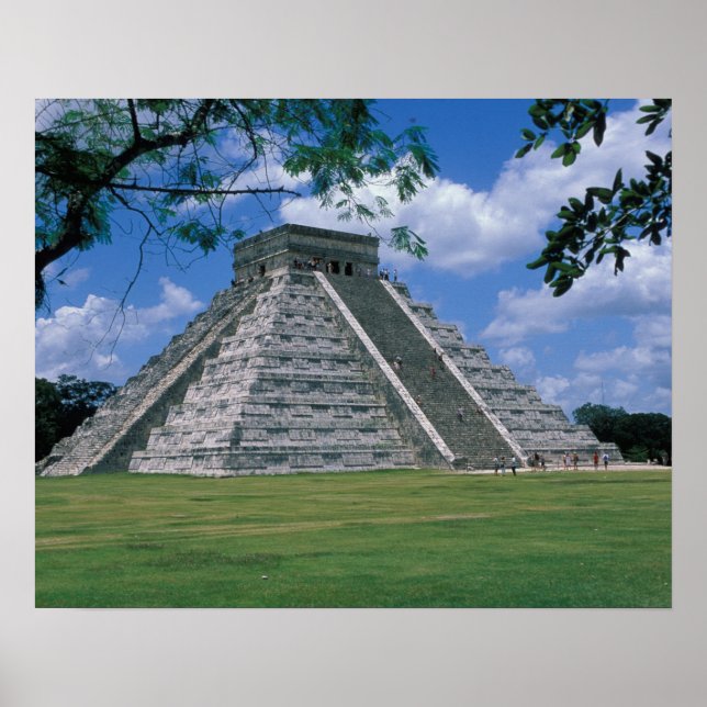 Póster Norteamérica, México, Península de Yucatán, 2 (Frente)