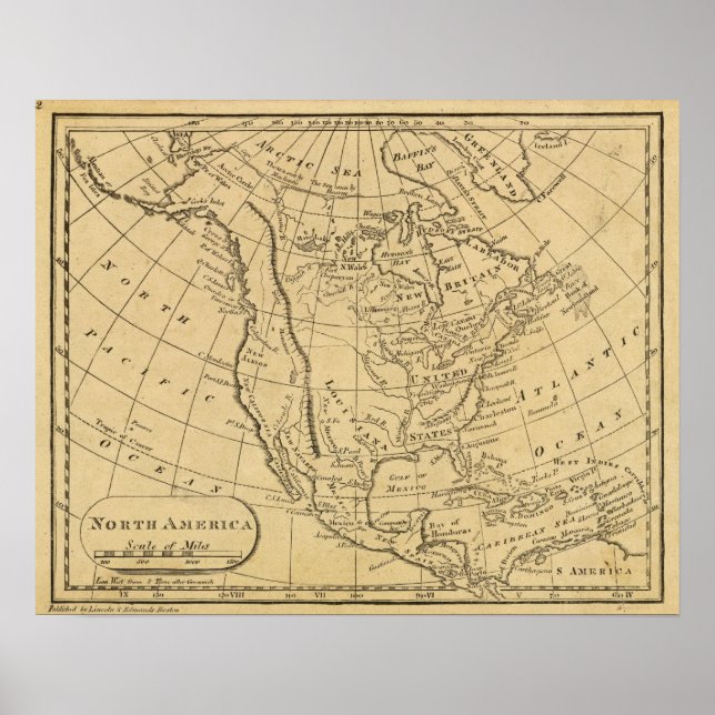 Póster North America 45 (Frente)