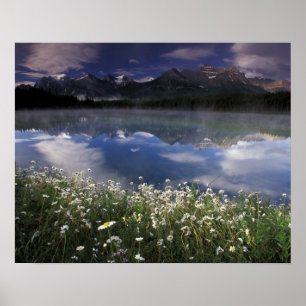 Póster North America, Canada, Alberta, Banff National