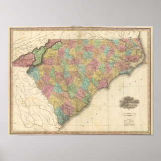 Póster North and South Carolina 2