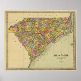 Póster North and South Carolina 6