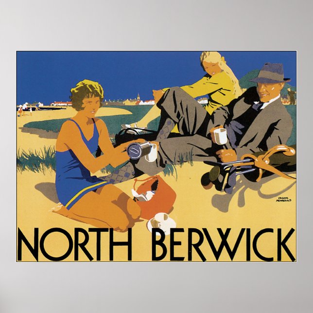 Póster North Berwick (Frente)