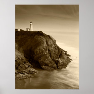 Póster North Head Lighthouse Fort Canby State Park, WA