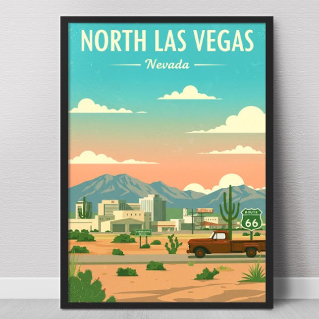 Póster North Las Vegas Vintage (Subido por el creador)