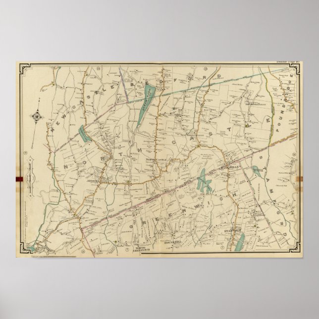 Póster North New York City (Frente)