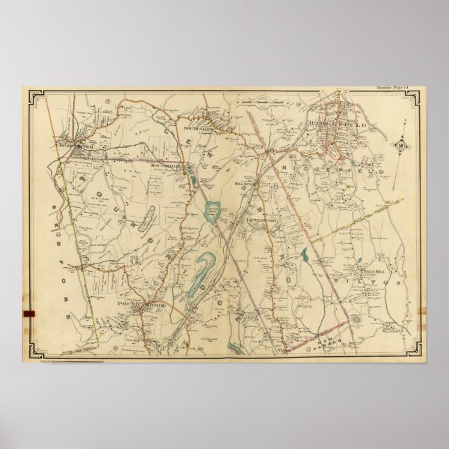 Póster North New York City 8 (Frente)