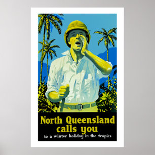 Póster North Queensland te llama