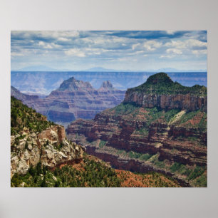 Póster North Rim Gran Canyon - Grand Canyon National