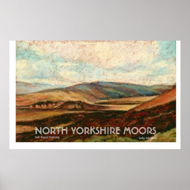 Póster North Yorkshire Moors Print/Poster.. (Frente)