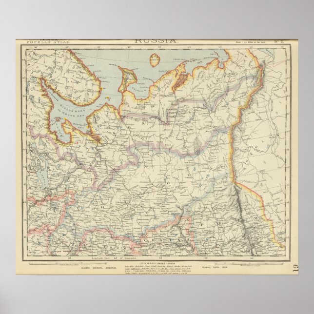 Póster Northeast Russia (Frente)
