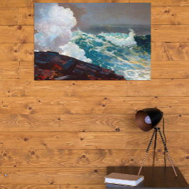 Póster Northeaster de Winslow Homer 1895