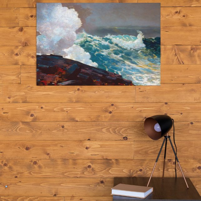 Póster Northeaster de Winslow Homer 1895 (Subido por el creador)