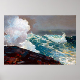 Póster Northeaster de Winslow Homer 1895