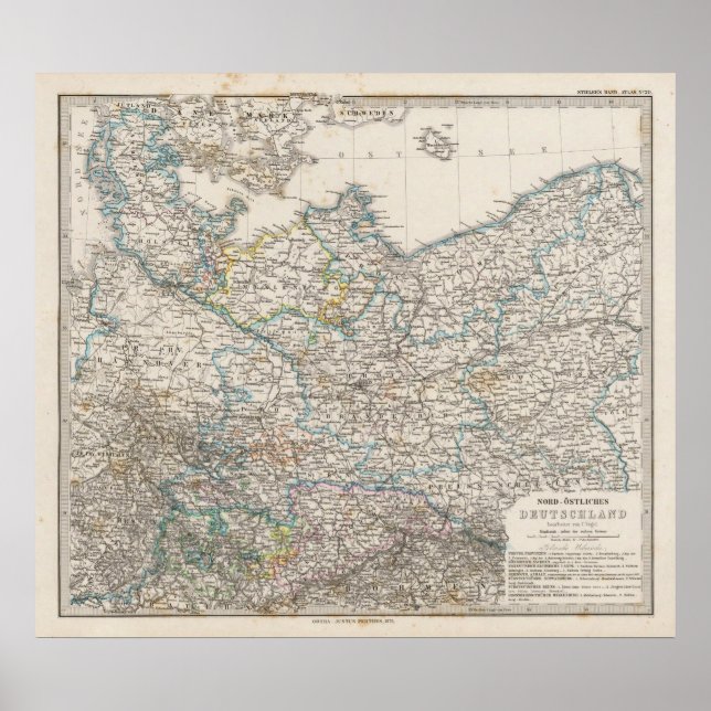 Póster Northeastern Germany (Frente)