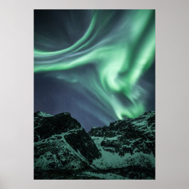 Póster Northern Light in Norway Poster