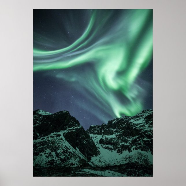 Póster Northern Light in Norway Poster (Frente)