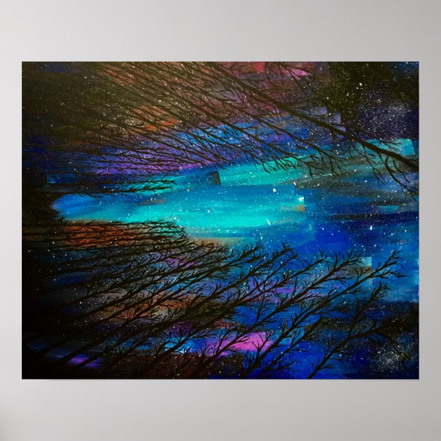 Póster Northern Lights (Frente)