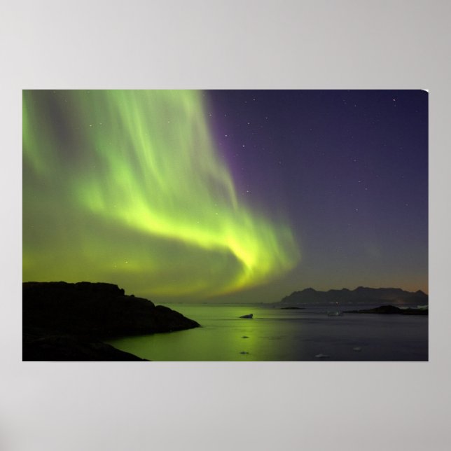 PÓSTER NORTHERN LIGHTS - ALASKA (Frente)