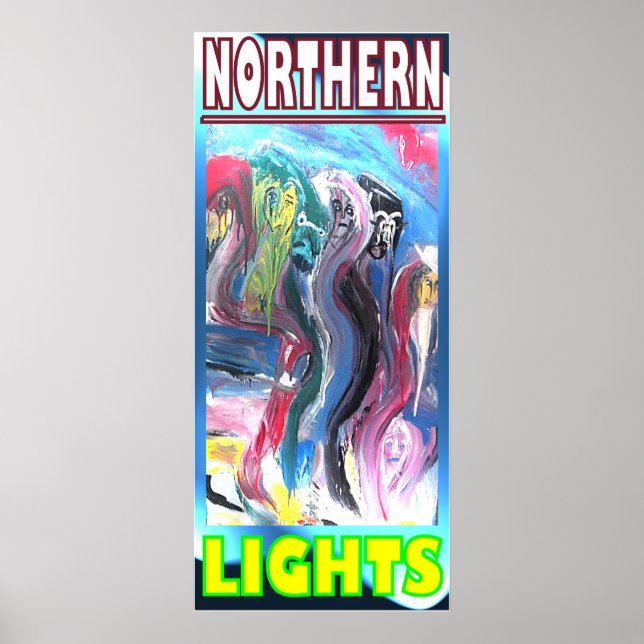 PÓSTER NORTHERN LIGHTS HYBRID (Frente)