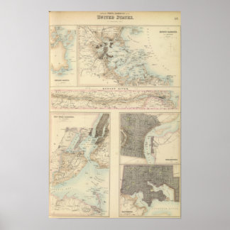 Póster Northern Ports and Harbours in the United States