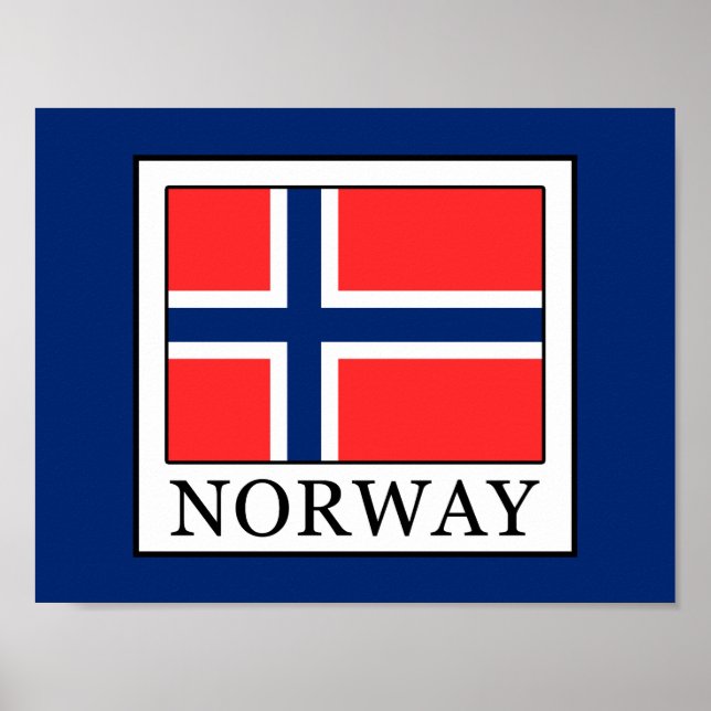 Póster Noruega (Frente)