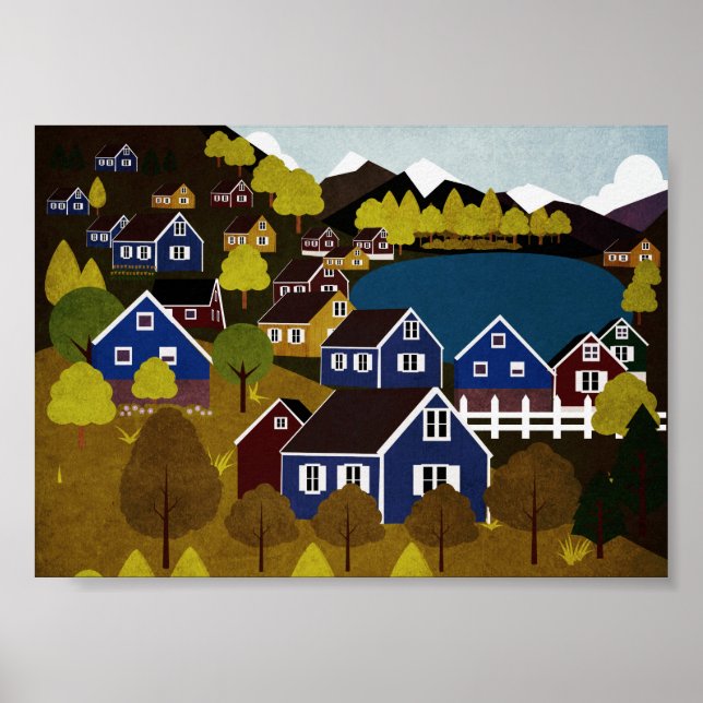 Póster Noruega (Frente)