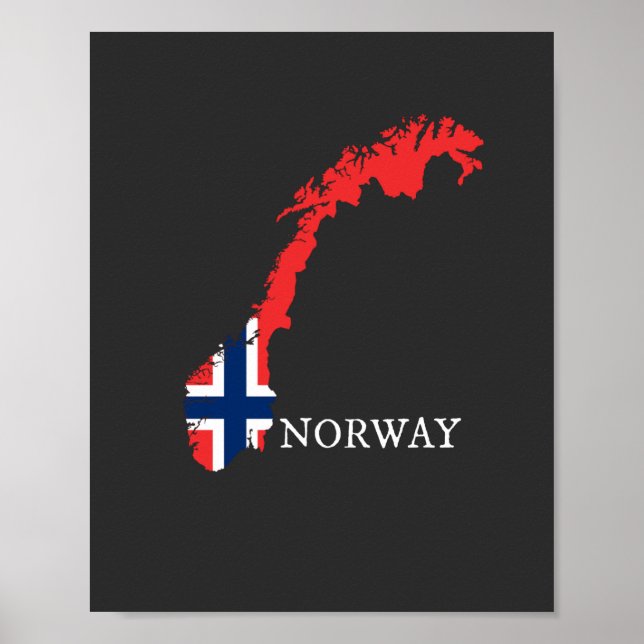 Póster Noruega (Frente)