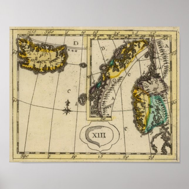 Póster Noruega (Frente)