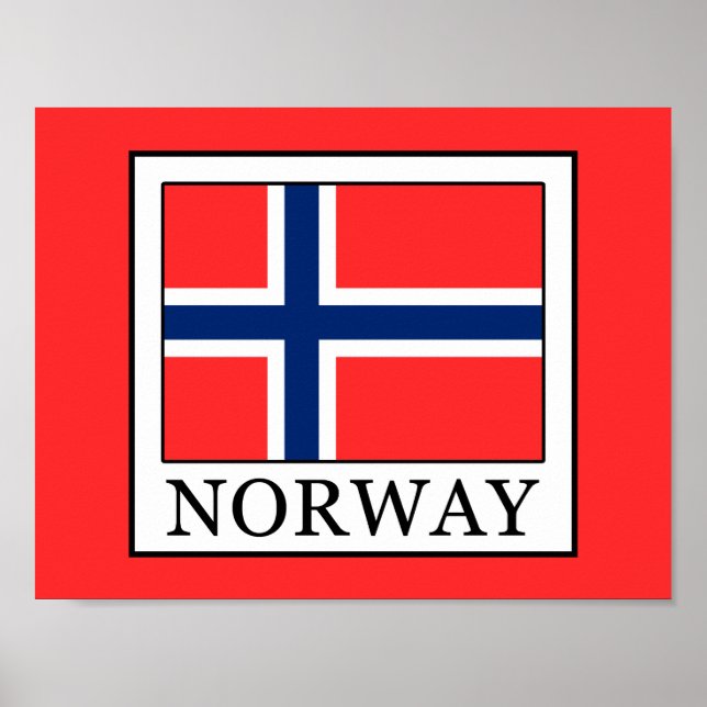 Póster Noruega (Frente)