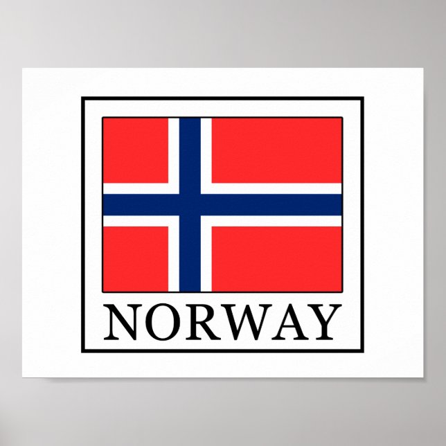 Póster Noruega (Frente)