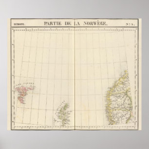 Póster Noruega, Europa 3