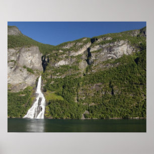 Póster Noruega, Geirangerfjord (UNESCO), Geiranger.