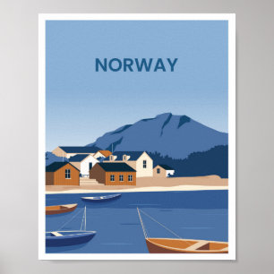 Póster Noruega Nórdica