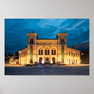 Póster Noruega Oslo